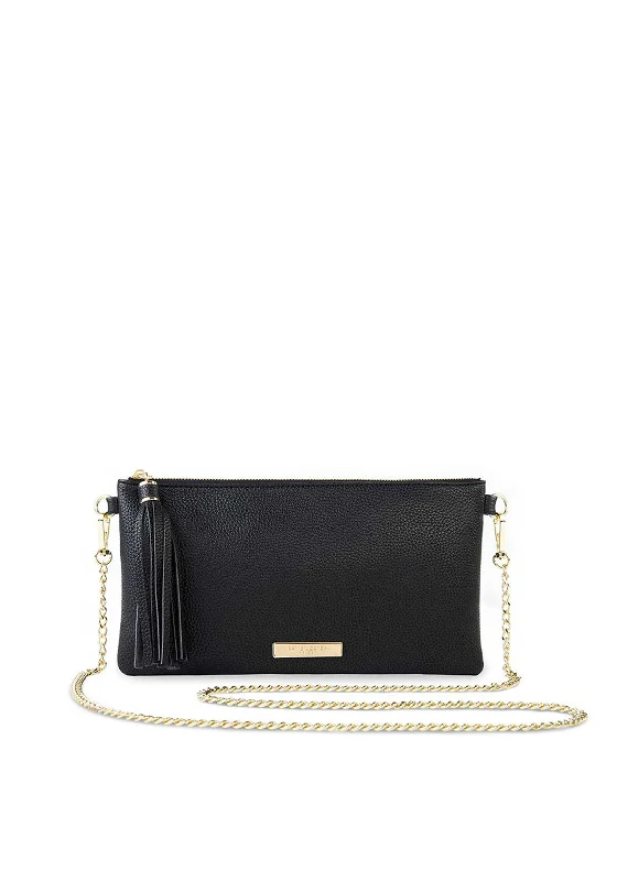 Katie Loxton Sophia Tassel Crossbody Bag, Black