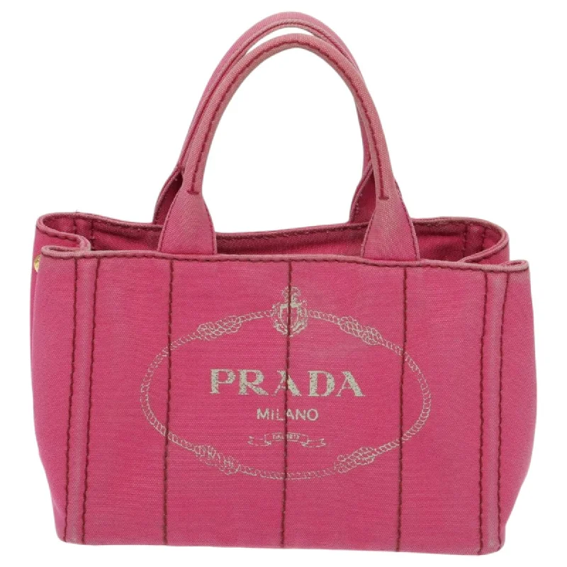 Prada Canapa  Canvas Tote Bag (Pre-Owned)