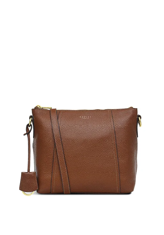 Radley Wood Street Medium Cross Body Bag, Brown