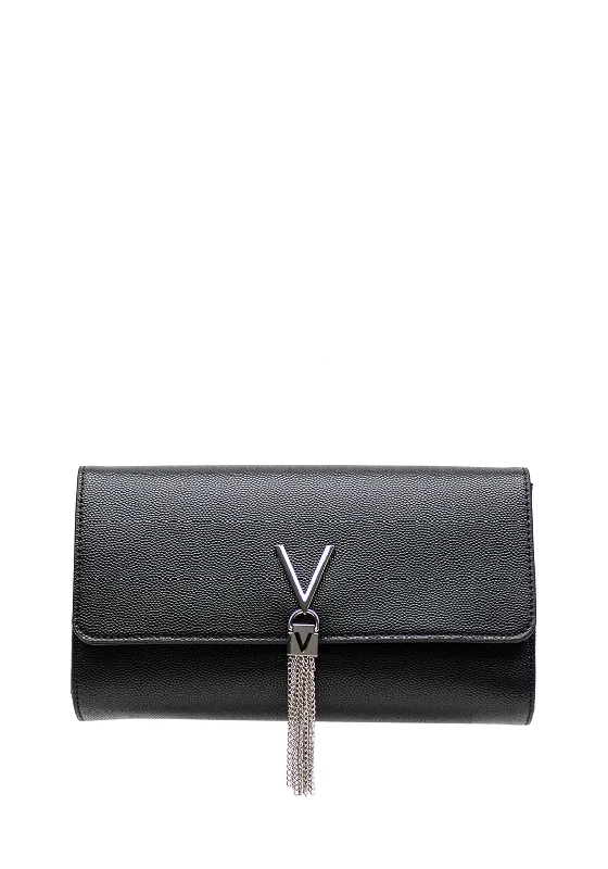 Valentino Handbags Divina Clutch Bag, Black