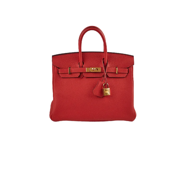 Hermes Birkin 25 Togo Rogue De Coeur - D Stamp