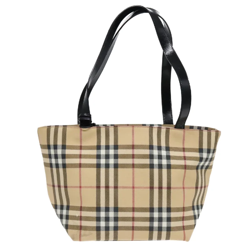 Burberry Nova Check  Canvas Shopper Bag (Pre-Owned)