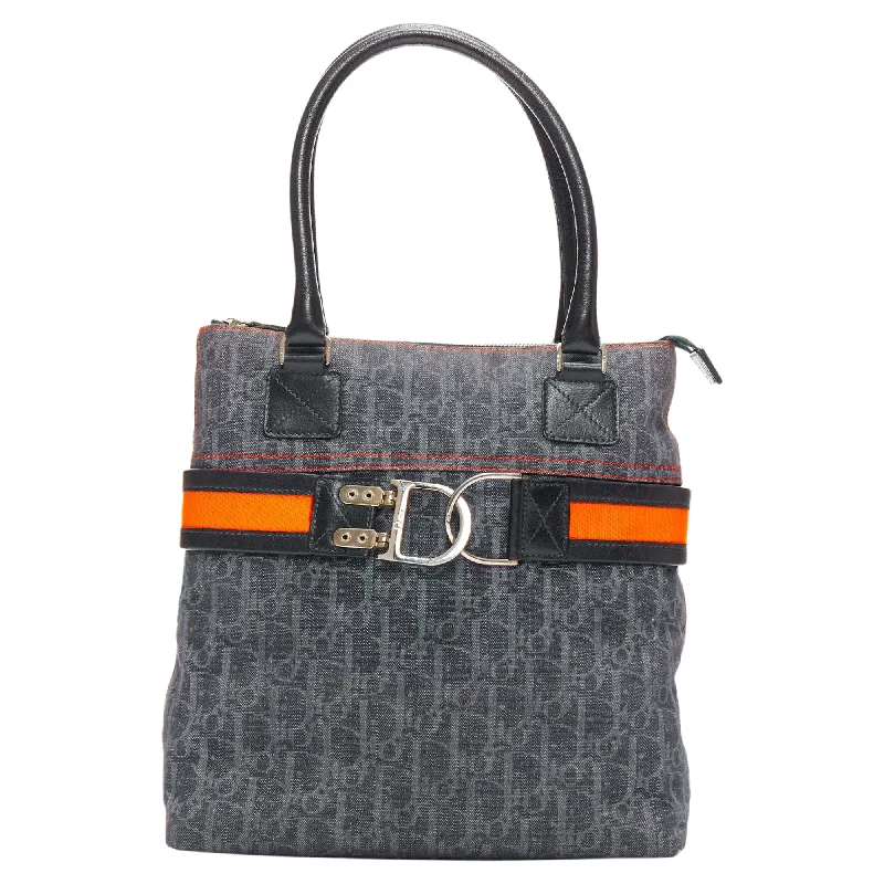 Christian Dior Flight Oblique Trotter Tote Bag