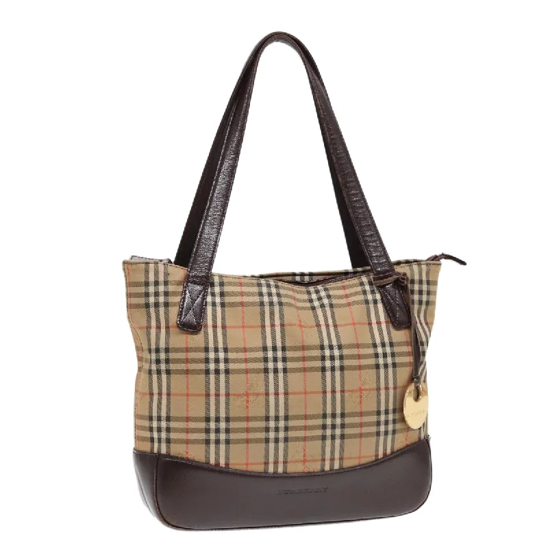 Burberry Nova Check  Canvas Tote Bag (Pre-Owned)