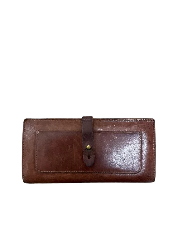 Wallet Leather By Madewell, Size: Small