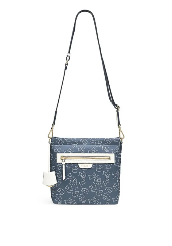 Radley Maple Cross Signature Small Cross Body Bag, Blue