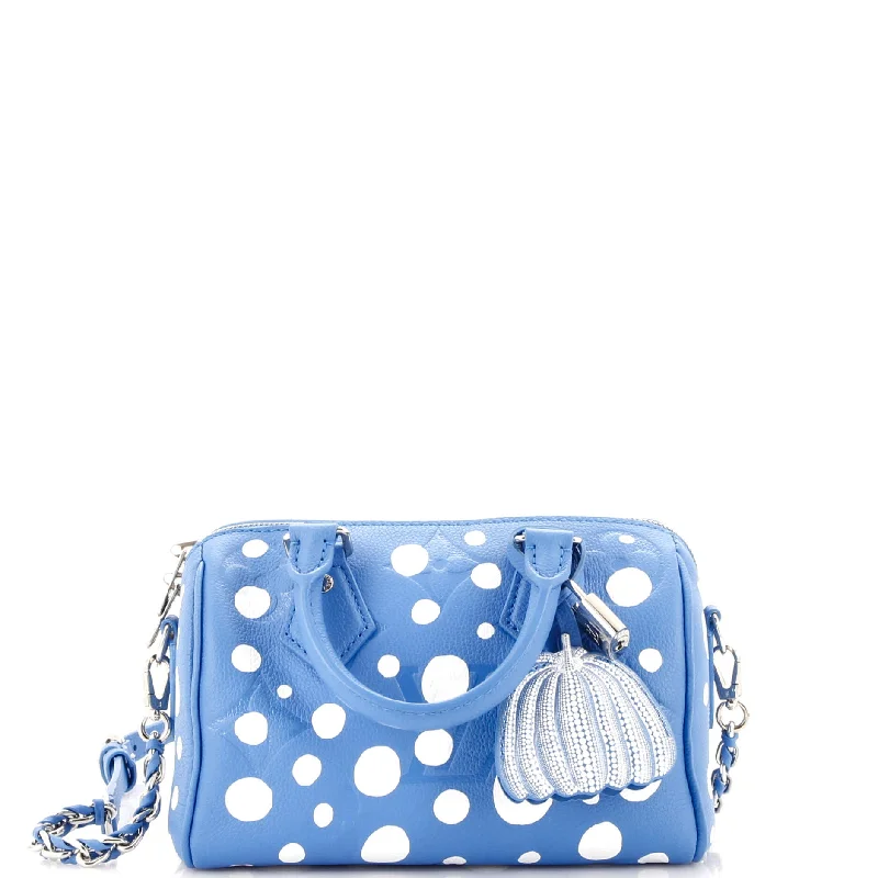 Speedy Bandouliere Bag Yayoi Kusama Infinity Dots Monogram Empreinte Giant 20