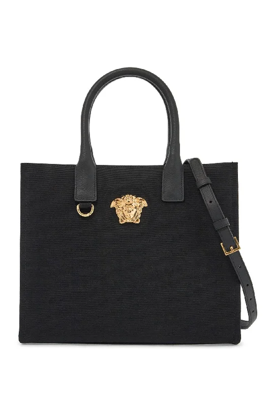 Versace Women's Canvas Small La Medusa Tote Bag