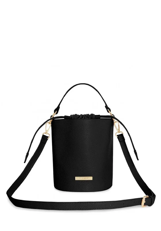 Katie Loxton Amara Crossbody Bucket Bag, Black