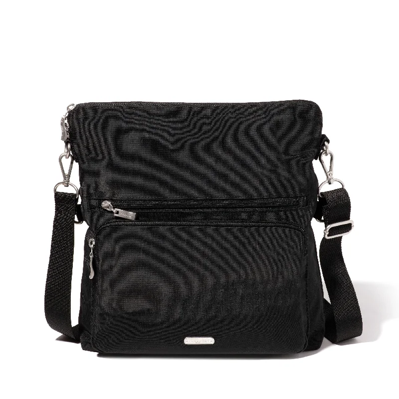 baggallini Fold Over Multi Crossbody Bag