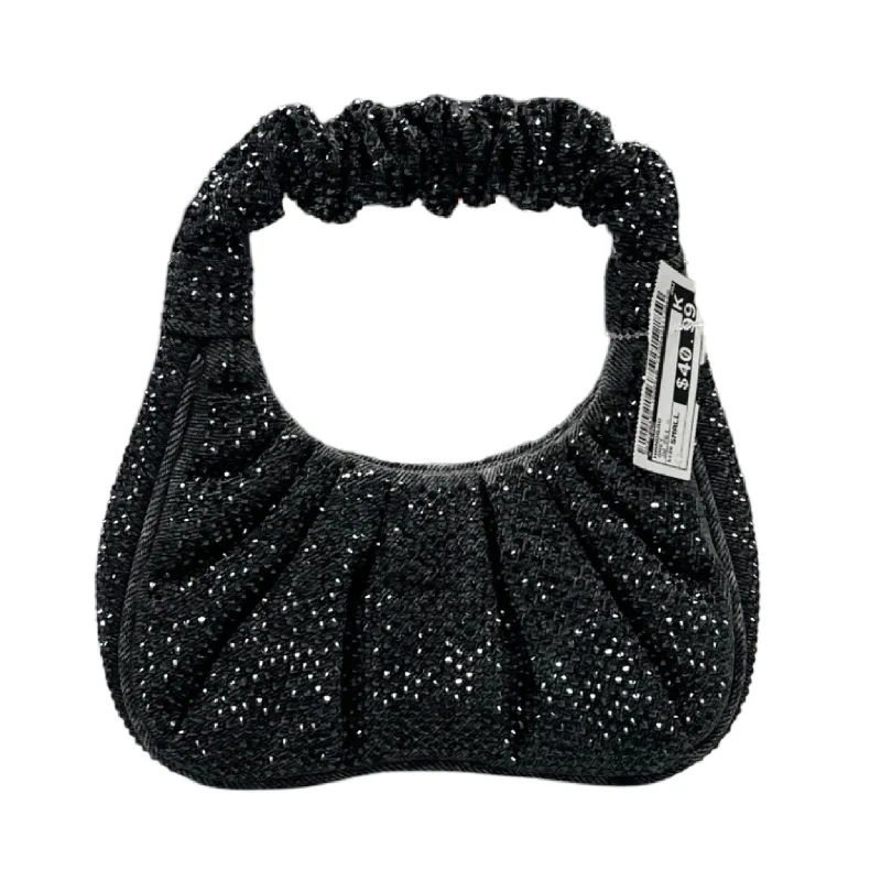 Handbag By JW Pei in Dark Grey Sparkle, Size: Small