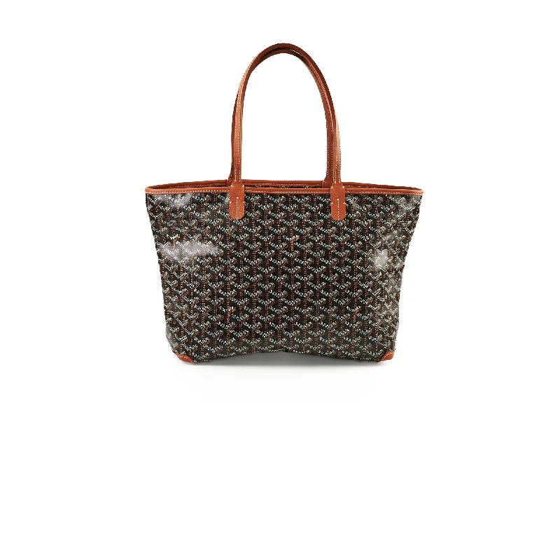 Goyard Artois PM Tote Black/Tan