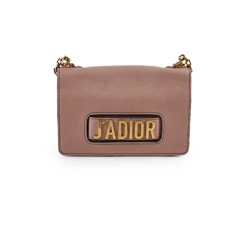 Christian Dior J'adior Medium Dusty Pink Flap Bag