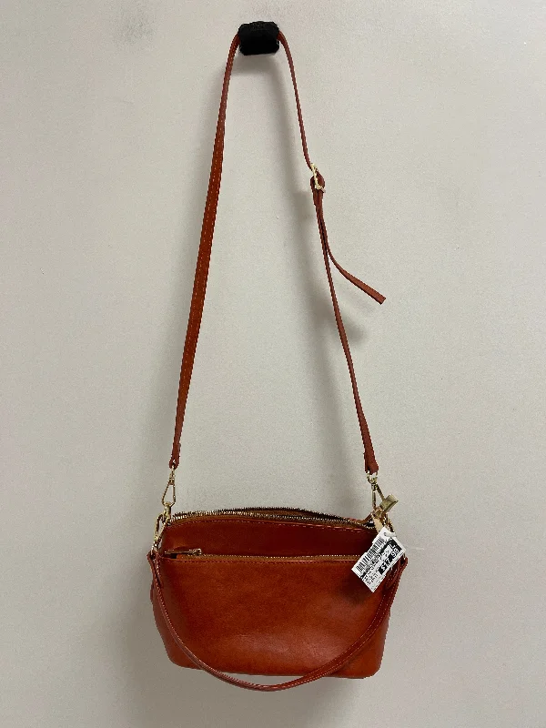 Handbag Leather By Clothes Mentor, Size: Small