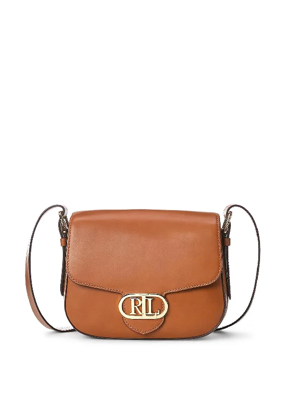 Ralph Lauren Addie Medium Crossbody, Tan