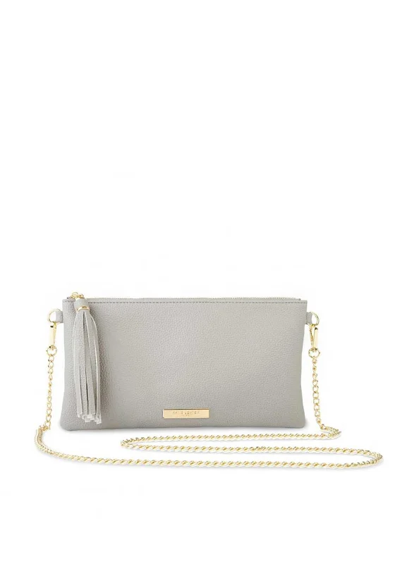 Katie Loxton Freya Small Tassel Crossbody Bag, Stone