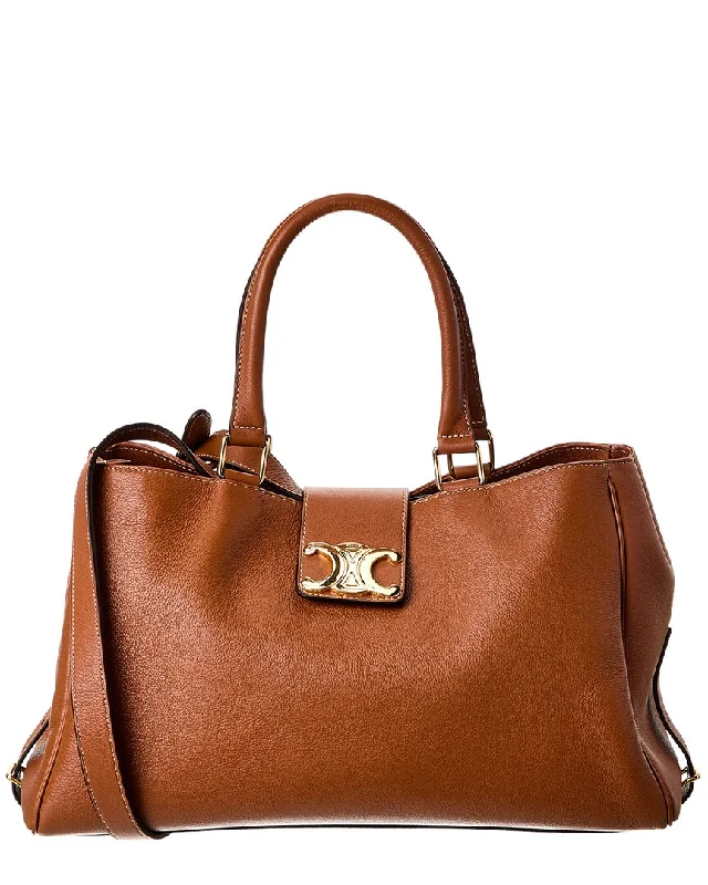 CELINE Appoline Medium Leather Tote