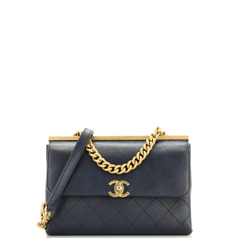 Coco Luxe Flap Bag Quilted Lambskin Small