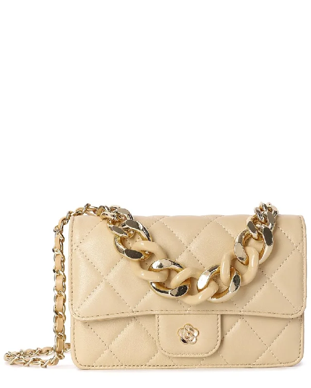 Tiffany & Fred Paris Chain Leather Crossbody