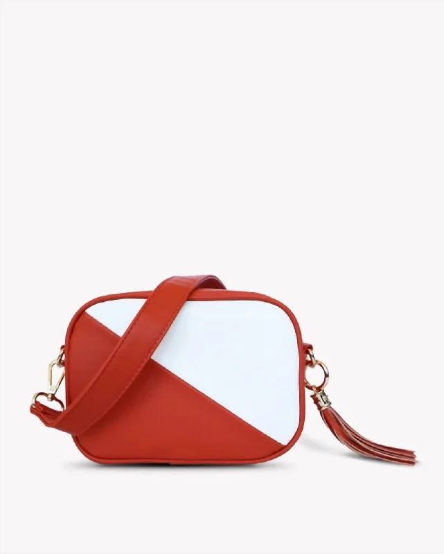 Women's Lucie Crossbody Bag In Orange/white