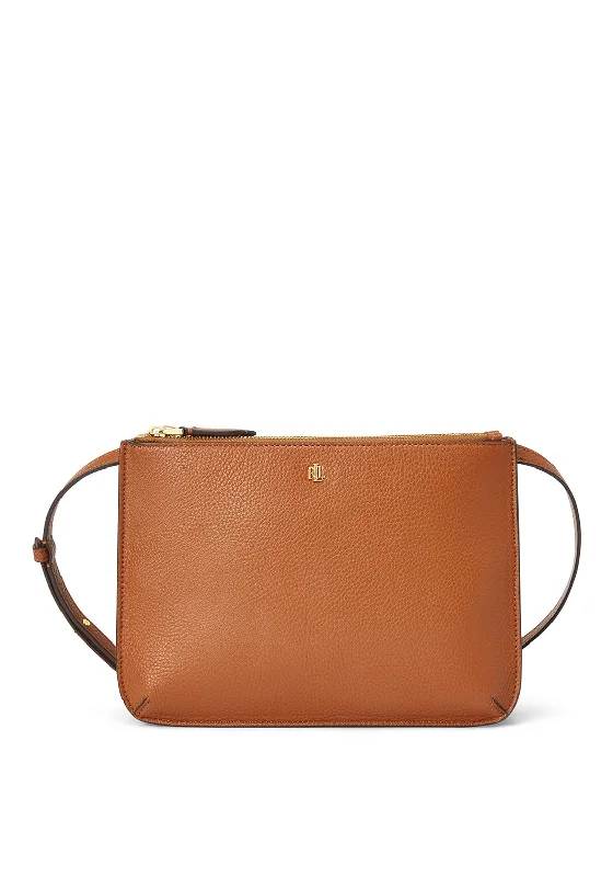 Ralph Lauren Carter Crossbody Bag, Tan