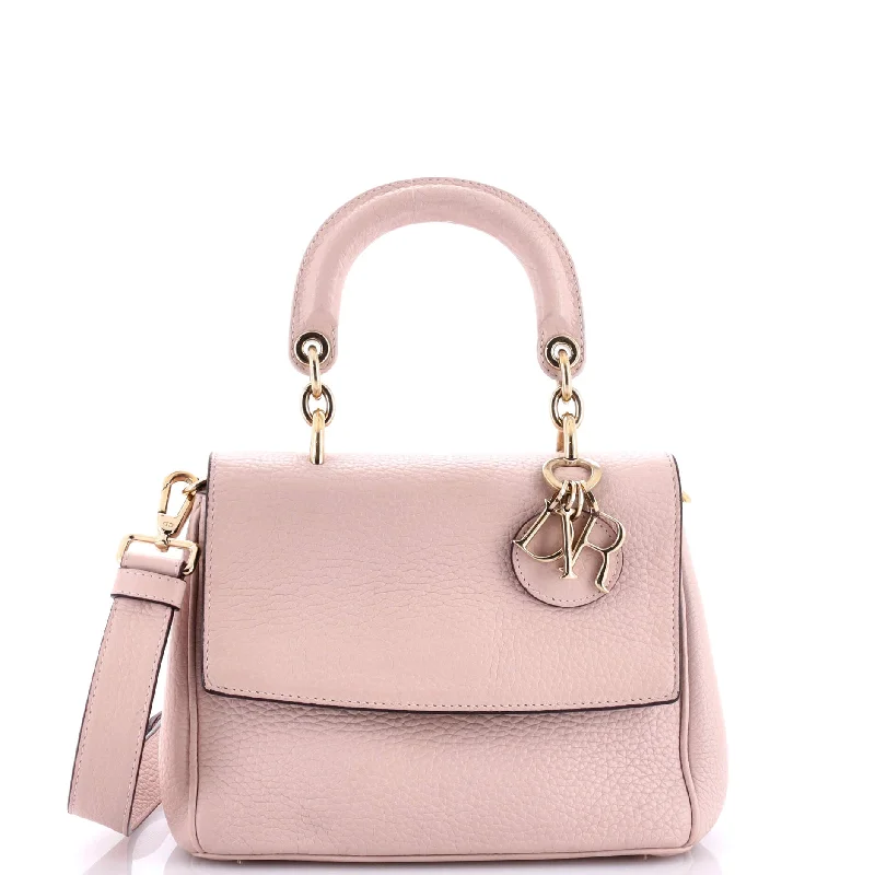 Be Dior Bag Pebbled Leather Small