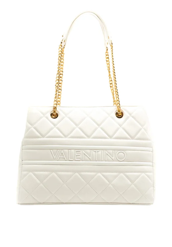 Valentino Handbags Ada Quilted Shopper Bag, White