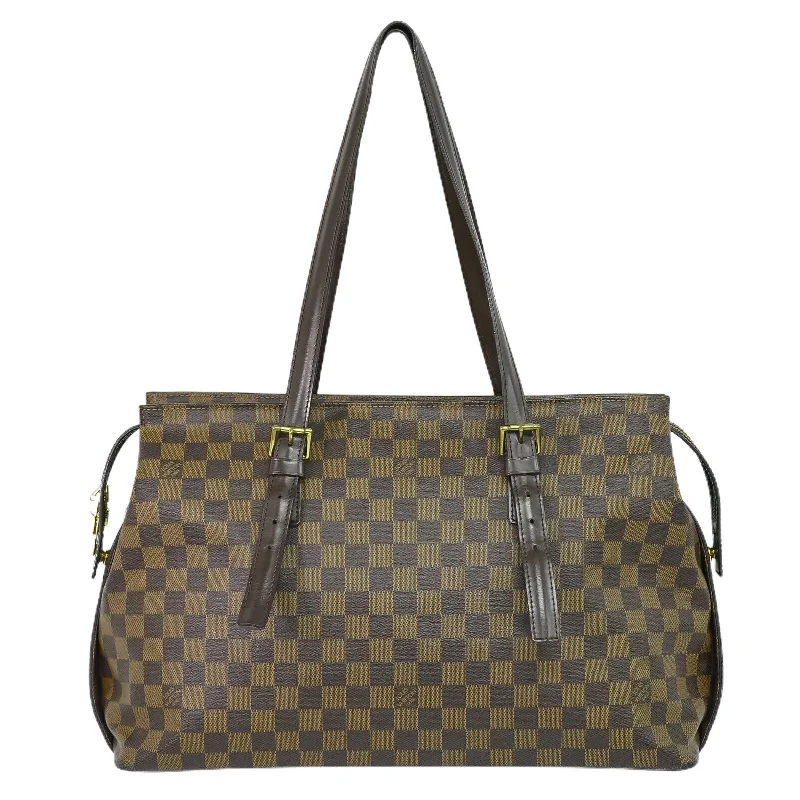 Louis Vuitton Chelsea  Canvas Shoulder Bag (Pre-Owned)