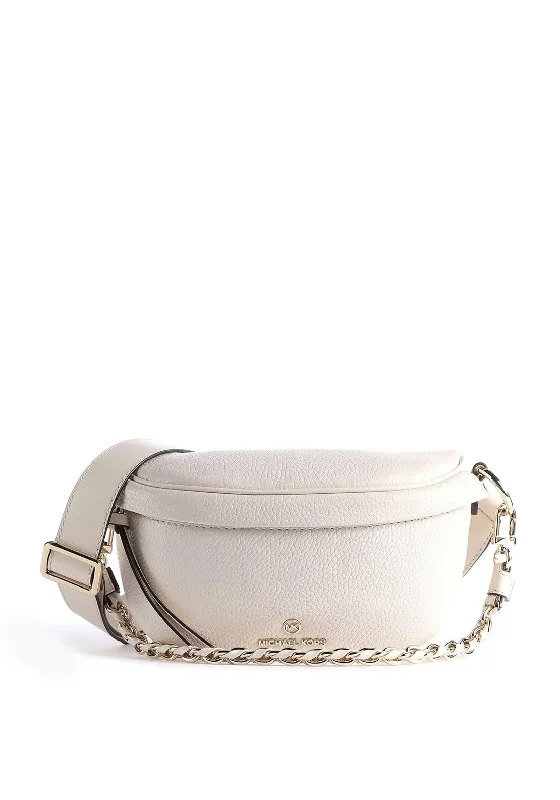 MICHAEL Michael Kors Extra Small Slater Sling Pack, Cream