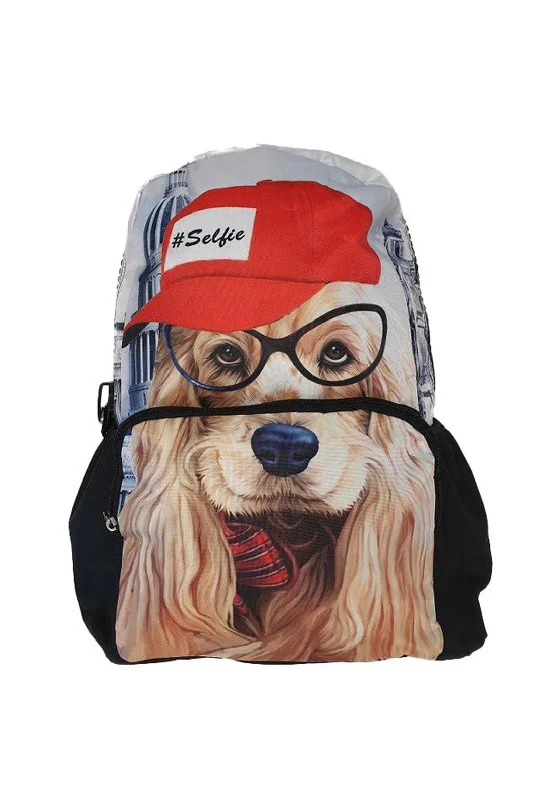 Ridge 53 Dog Selfie Backpack, Red