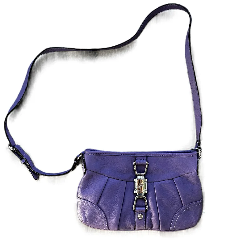 Crossbody Leather By B. Makowsky, Size: Small