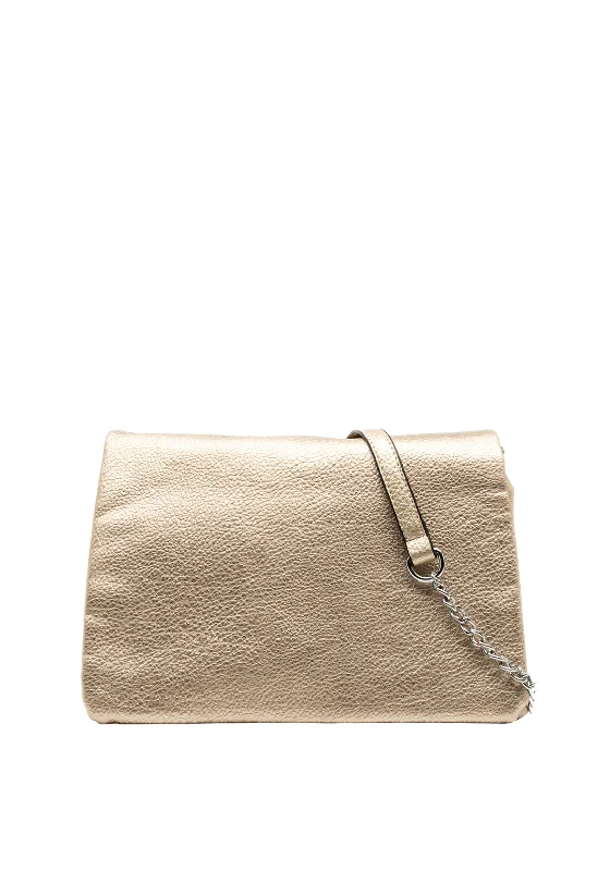 Zen Collection Metallic Small Crossbody Bag, Gold