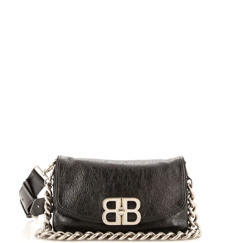 BB Soft Flap Bag Leather Small