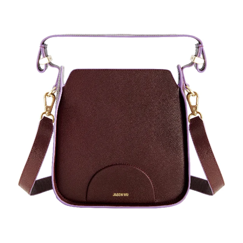 Jason Wu Convertible Shoulder Bag – Classic Elegance with a Modern Touch - Grape