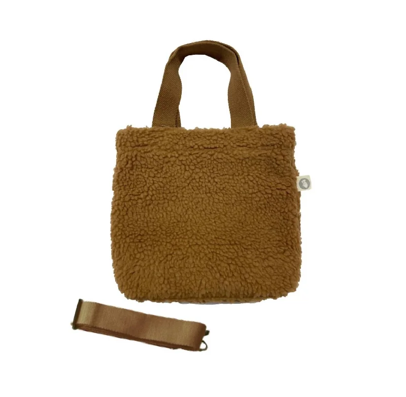 Women's Sherpa Midi Town Bag In Mocha