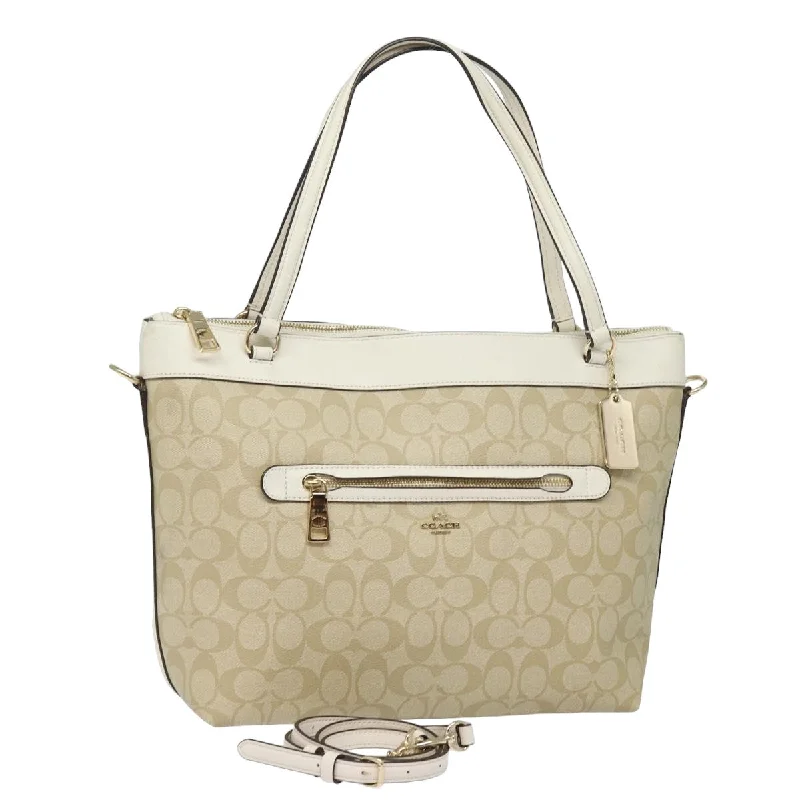 Coach Signature  Canvas Tote Bag (Pre-Owned)