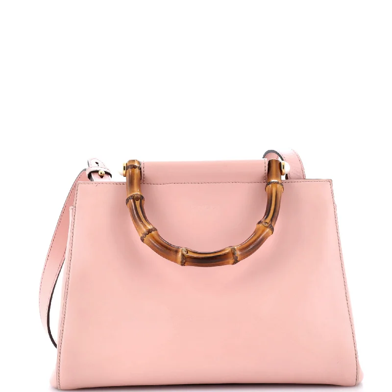 Nymphaea Tote Leather Small