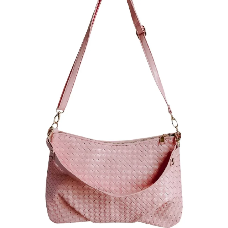 Women's Remi Vegan Leather Bag In Blush