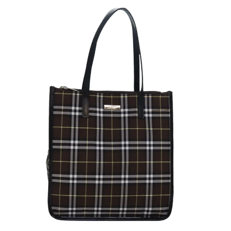 Burberry Nova Check  Synthetic Tote Bag (Pre-Owned)