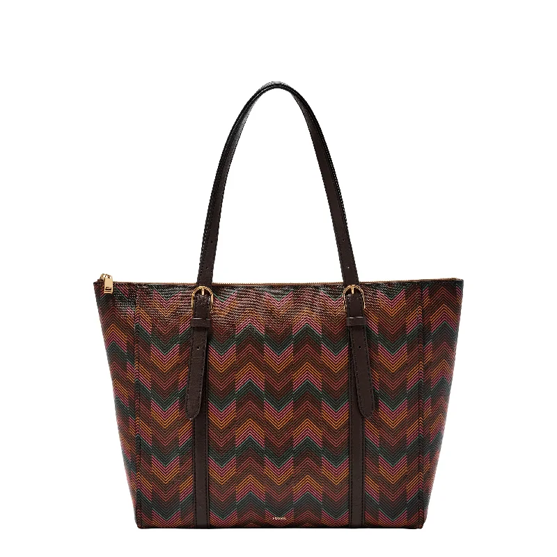 Fossil Women's Carlie Printed Tote