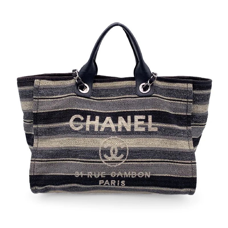 Chanel Cloth Tote Bag Deauville