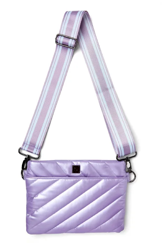 Women's Diagonal Bum Bag 2.0 In Pearl Lavender