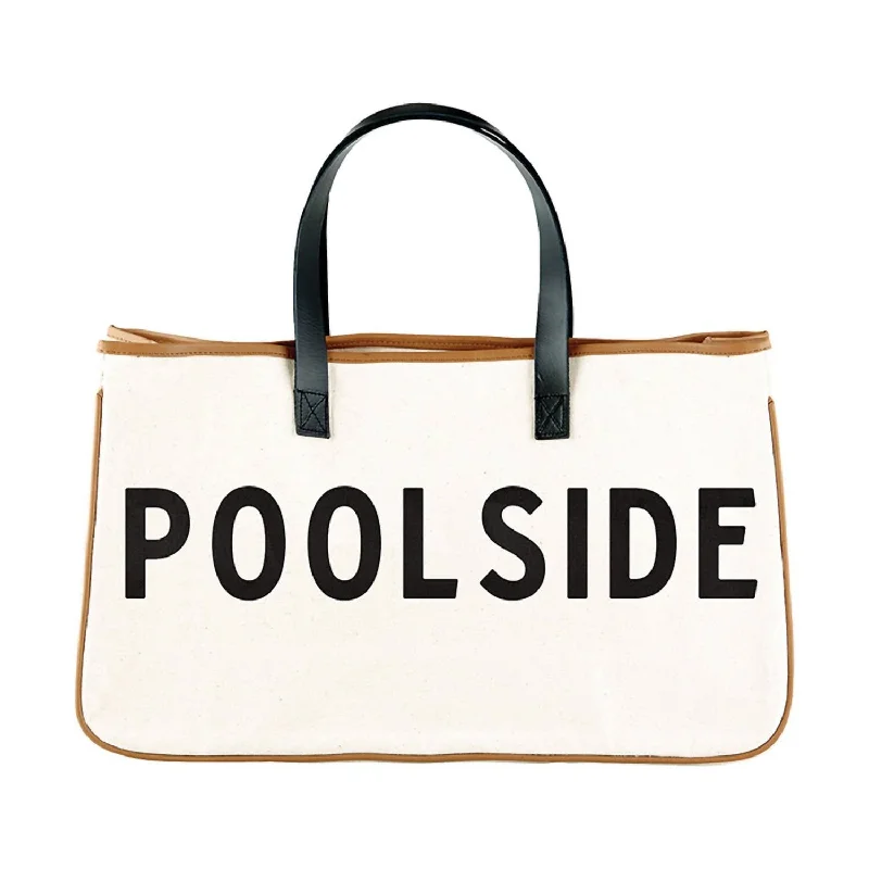 Women's Savannah Canvas Tote Bag In Poolside