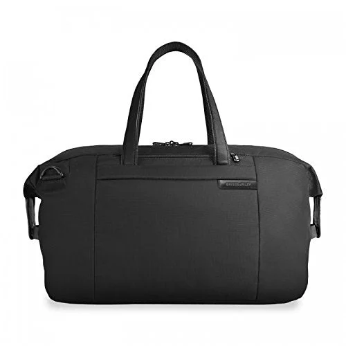 Briggs & Riley Baseline Large Travel Satchel,Black,12X19.8X9