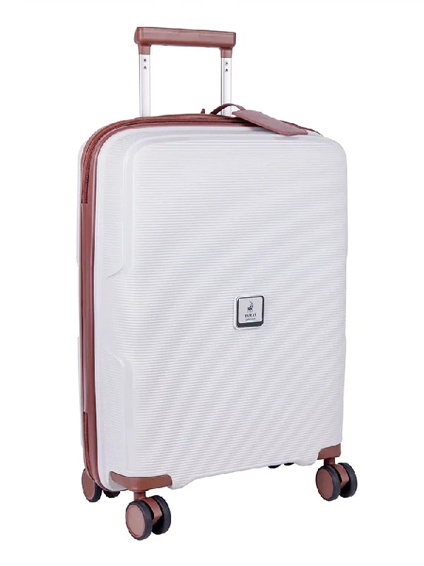 Polo Horizon Cabin 55cm Spinner Trolley Case | White