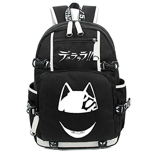 Siawasey Anime Durarara!! Cosplay Luminous Bookbag Backpack Shoulder Bag School Bag