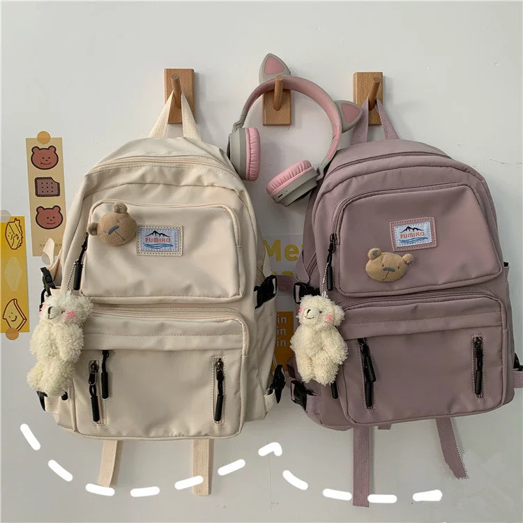 Cross-border special for shoulder bag female INS wind students Korean version of the original high school student backpack