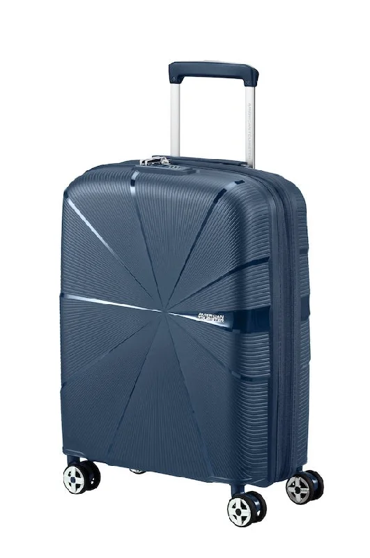 American Tourister Starvibe Expandable 55cm Cabin Spinner | Navy