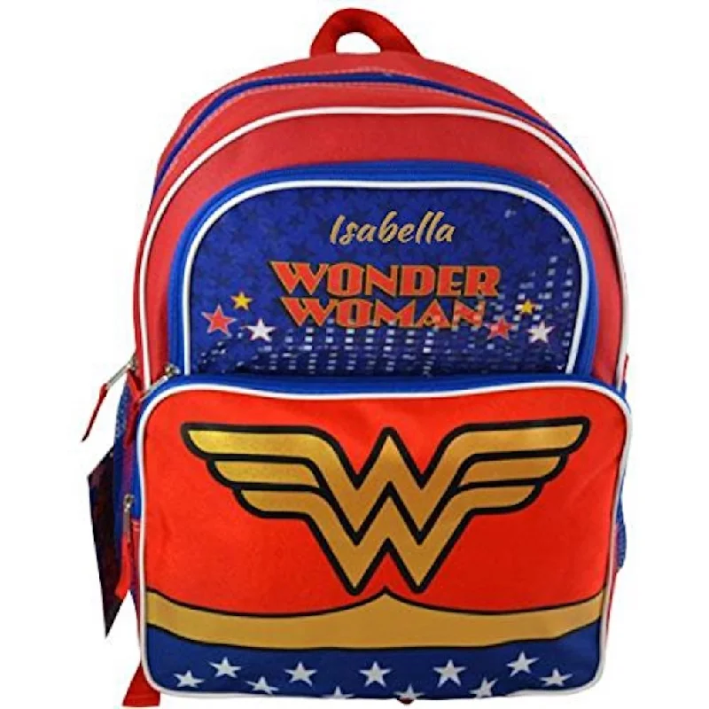 Personalized Superhero Backpacks (Wonder Woman)