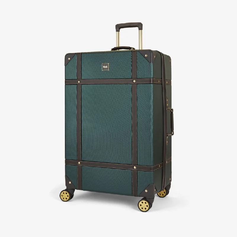 Vintage Hardshell Medium Suitcase 67cm - Emerald Green